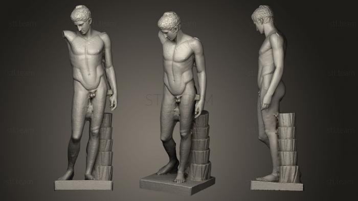 3D модель Молодой человек (STL)